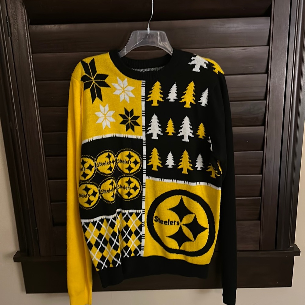 Official NFL Steelers Christmas sweater